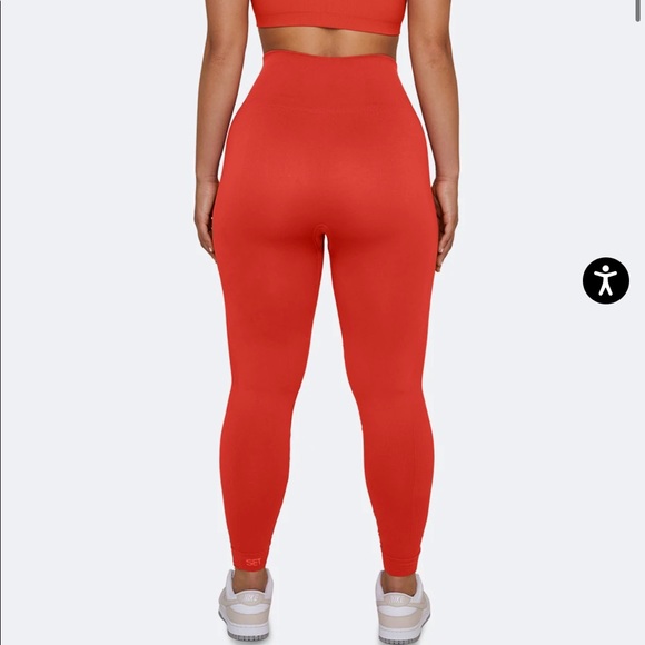 SET ACTIVE SCULPTFLEX LEGGINGS - guava - Picture 2 of 4